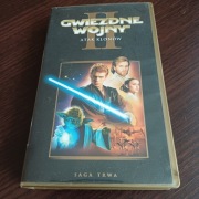FILM VHS - VIDEO - GWIEZDNE WOJNY - ATAK KLONÓW -2 -.