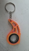 KeyRambit Spinner - Pomarańczowo-różowy