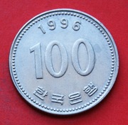 100  Won   1996  r -      Korea Południowa  