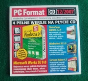CD z czasopisma PC Format nr 12 z 2007 roku z pełną wersją Works SE 9.