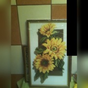 Obrazy recznie haftowane