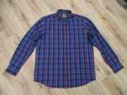 JACK WOLFSKIN męska koszula w niebiesko-czarną kratkę jak nowa _ XL