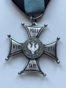 Krzyż Virtuti Militari 5 klasy SREBRO 800