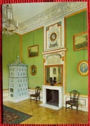 Nieborów Muzeum Narodowe piec z z kafli gdańskich 1972 r.