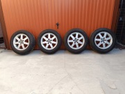 Koła Volvo S40 II, 15 cali, 5x108, ET46, Borbet, opony 195/65R15 wielosezon