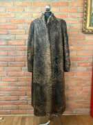 Futro naturalne karakuły brązowe 56