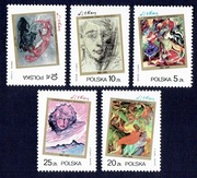 Fi 2859-2863.100 rocznica urodzin Stanisława Ignacego Witkiewicza.