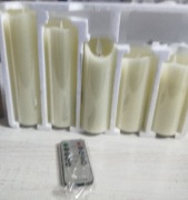 ŚWIECE LED Z PILOTEM 5 SZT