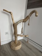 Drapak drewniany dla kota handmade