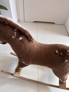 Piękny koń na biegunach z PRLu