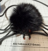 Zabawka „skaczący pająk” z pompką (gruszka) – działa, stan bardzo dobry