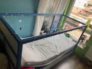 Łóżko IKEA KURA pietrowe lub nie dwustronne z materacem bdb zamiana