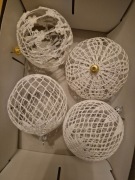 bombki na szydełku  obwód 39 cm