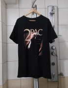 bluzka koszulka t-shirt xl 2 pac pull and bear classic sport retro drip pre