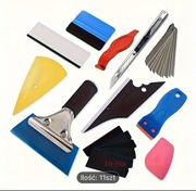 Zestaw rakli do przyciemniania szyb/ do montażu folii samochodowej 