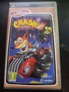 Gra na PSP crash tag team racing