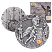 Moneta 2 uncje srebra - Talent, Robert Lewandowski, Droga do marzeń