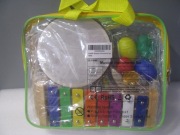 Nowy edukacyjny drewniany zestaw instrumentów muzycznych 24szt.