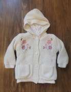 Sweterek dziewczęcy r. 80 jesienny 