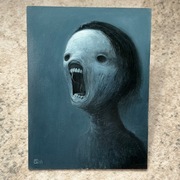 Iwin Krzysztof - „ Larwa” , obraz.