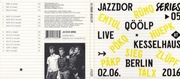 QÖÖLP: Live at Kesselhaus Berlin 02.06.2016 (CD 2017) [Contemporary Jazz]