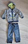 Zestaw chłopięcy 92 bluza 5.10.15 spodnie jeansowe Rebel