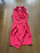 Czerwona sukienka z wiskozy Numoco 36