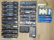 22x Baterie Oryginalne LAPTOP PAKIET SAMSUNG DELL ~100 Ogniw Ogniwa 18650