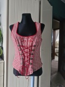 kamizelka gorset folk 38 octoberfest przebranie Spieth & Wensky bawarska