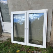 Okno PCV 151x142 dwuszybowe