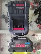 Akumulator Bosch GBA 18V 5.5Ah ProCore+ ładowarka GAL 1880CV