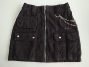 Bershka spódnica trapezowa mini 34/36