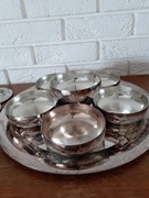 Zepter zestaw baron b powlekany srebrem LS163B