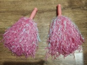 Pompony cheerleaderki taniec doping imprezy sportowe 