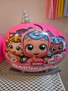 Babycorns Magical Rainbocorn Babies Lalka Bobas w kołysce Jajko 15 niespodz