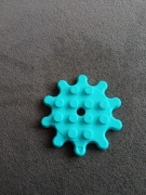 LEGO 35443 płytka koło zębate, zębatka 4x4