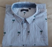 Brave Soul; męska koszula w palmy; roz. M