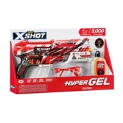 KARABIN X-SHOT HYPER GEL CLUTCH WYRZUTNIA ZURU 5000 KULEK + OKULARY