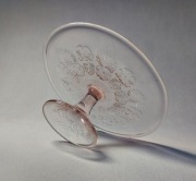 Patera na ciasto tortownica Huta Ząbkowice Bratki Jaskry Fiedorowicz 