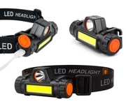 Latarka czołowa LED Z MAGNESEM 