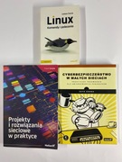 Pakiet książek IT: Linux, Sieci, Cyberbezpieczeństwo (3 szt.)