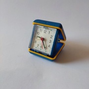 Zegarek / budzik podróżny - vintage - lata 90 - kwarcowy