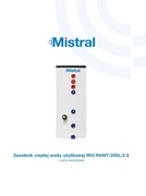 Zasobnik ciepłej wody użytkowej 200 L   MIS-PAWT-200L/3.4 KWASÓWKA 