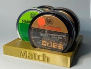 Pudełko na śrut do wiatrówki organizer pojemnik 4.5mm 5.5mm