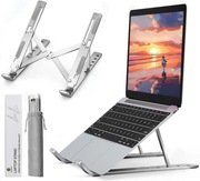 Podstawka Pod Laptopa ze Stopu Aluminium | Składana i Antypoślizgowa 