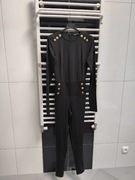 Czarny kombinezon modelujący wyszczuplający Lady Drama rozmiar M/L 