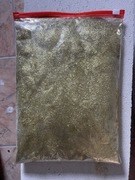 Brokat drobny złoty