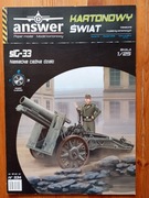 Model kartonowy Answer Sig 33