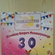 Kangur Matematyczny nr 72, zbiór zadań, olimpiada, matematyka,urodziny