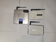 3x Routery TP-link i Linksys